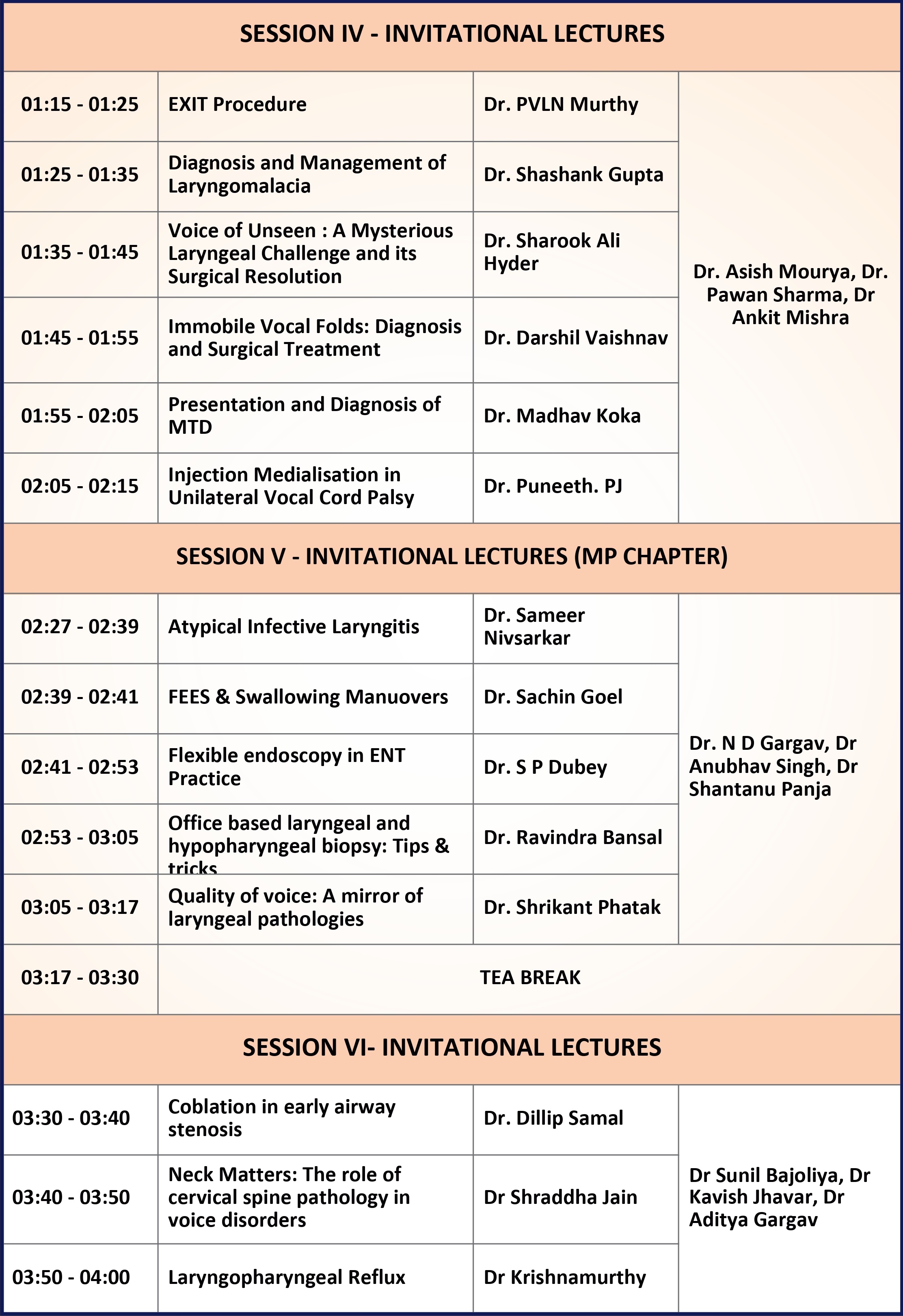 Scientific Program 8